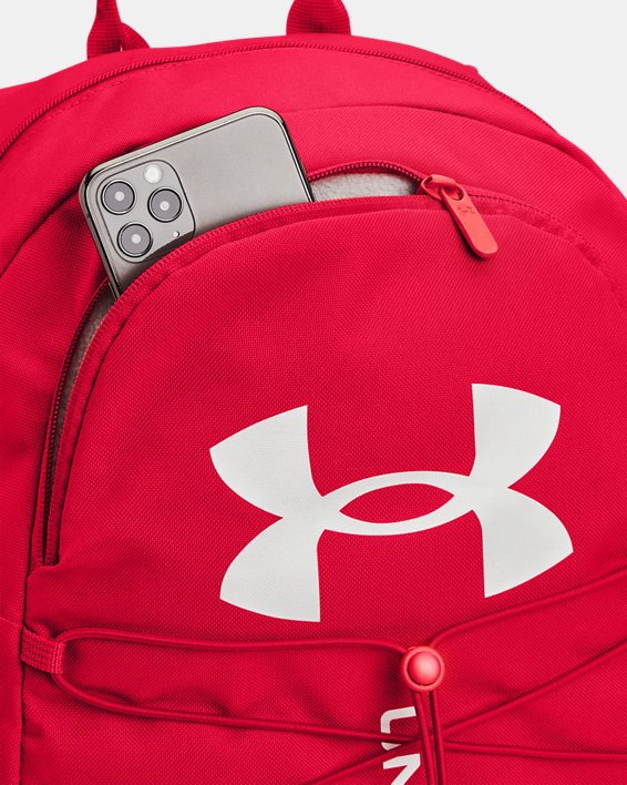 UA Hustle Sport Backpack, Red, pdpMainDesktop image number 3